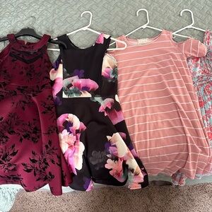 Floral and Striped Dress Collection